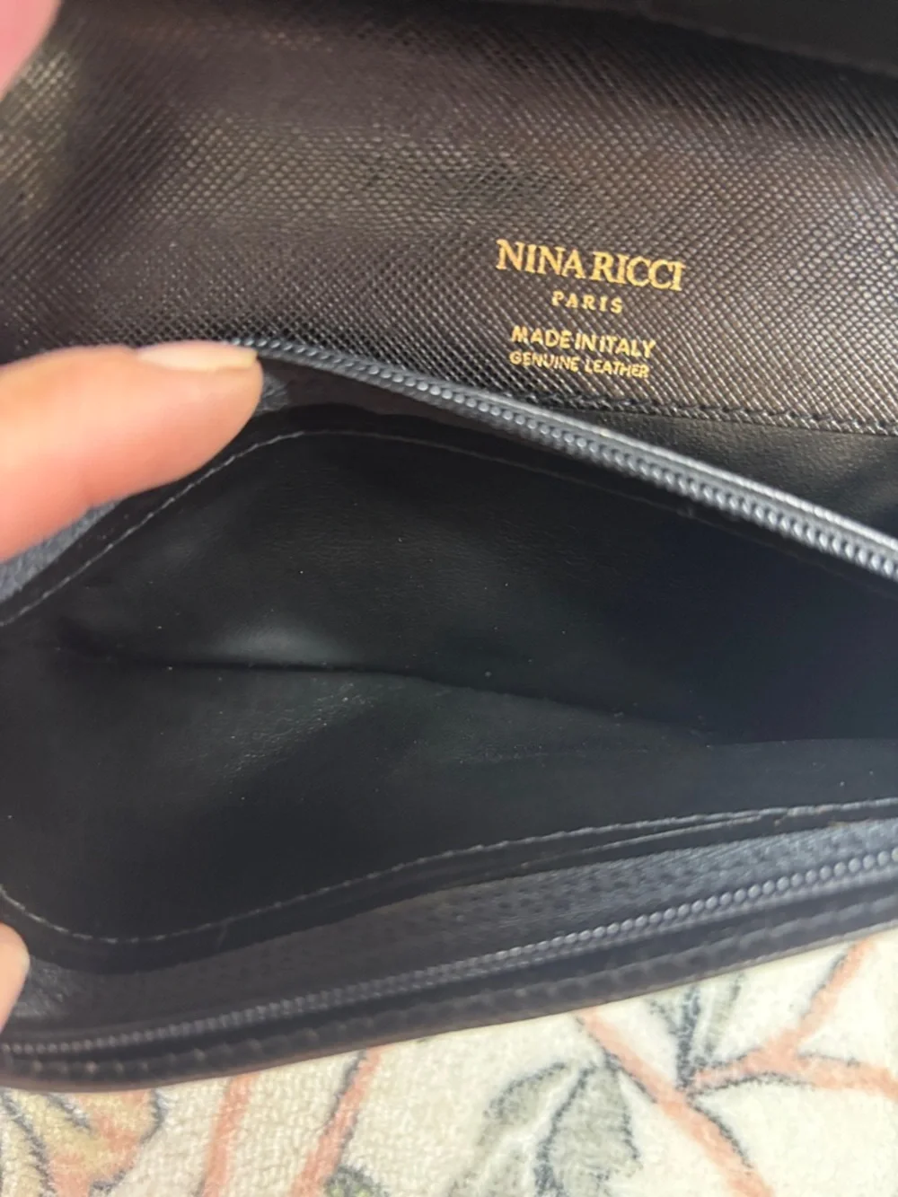 Nina Ricci structured black